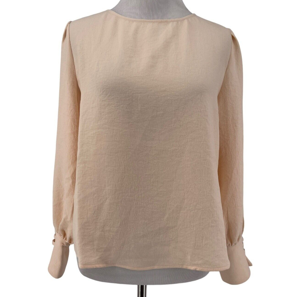 BA&SH Women's Blush Camila Long Sleeve Top Size 6